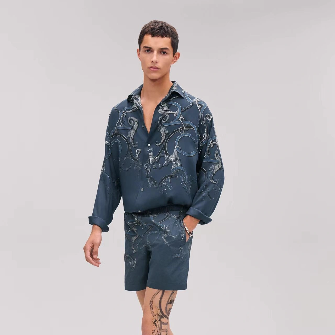 wg.luxury-- H5r75s Real silk oversize item: E-F409I1508